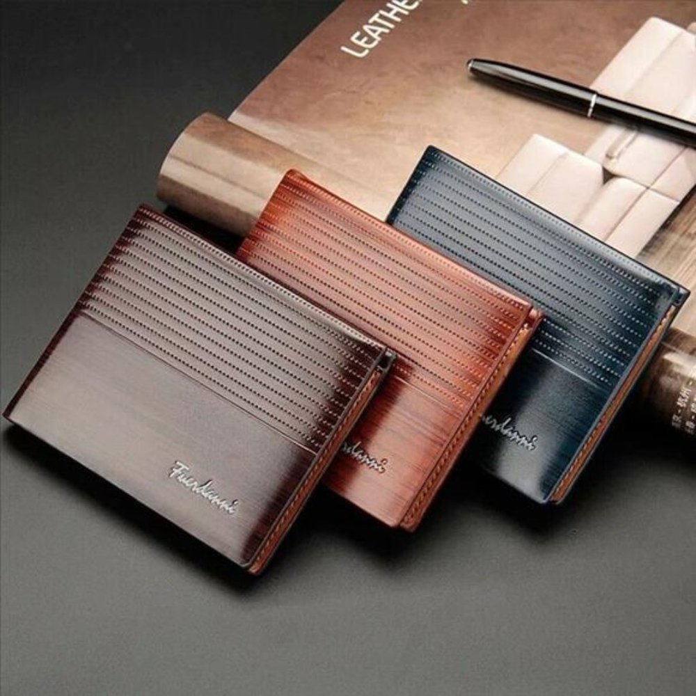 Men's Classic Bifold ID/Credit Card Holder Wallet